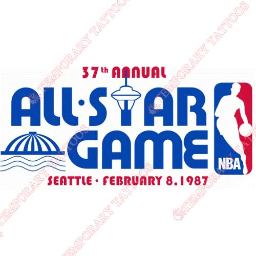 NBA All Star Game Customize Temporary Tattoos Stickers NO.873
